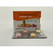 Sildenafil KAMAGRA-100 Chewable 4 tab