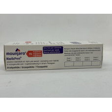 Tirzepatide Mounjaro 15 mg Eli Lilly (4 dosages)